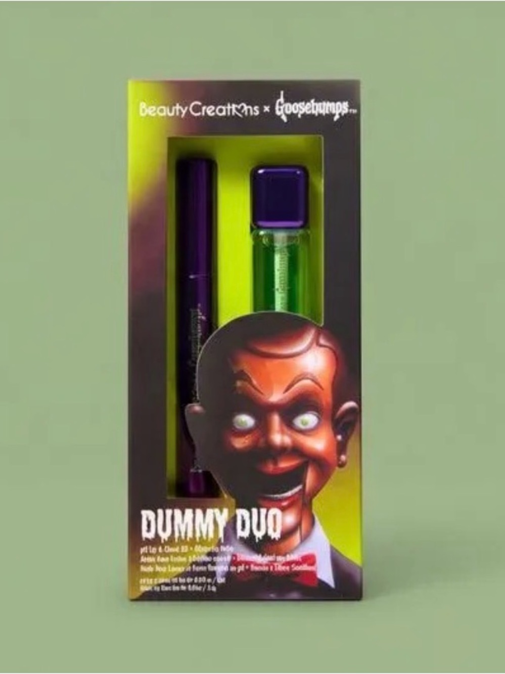Beauty Creations Men Grooming Duo - Purple & Green